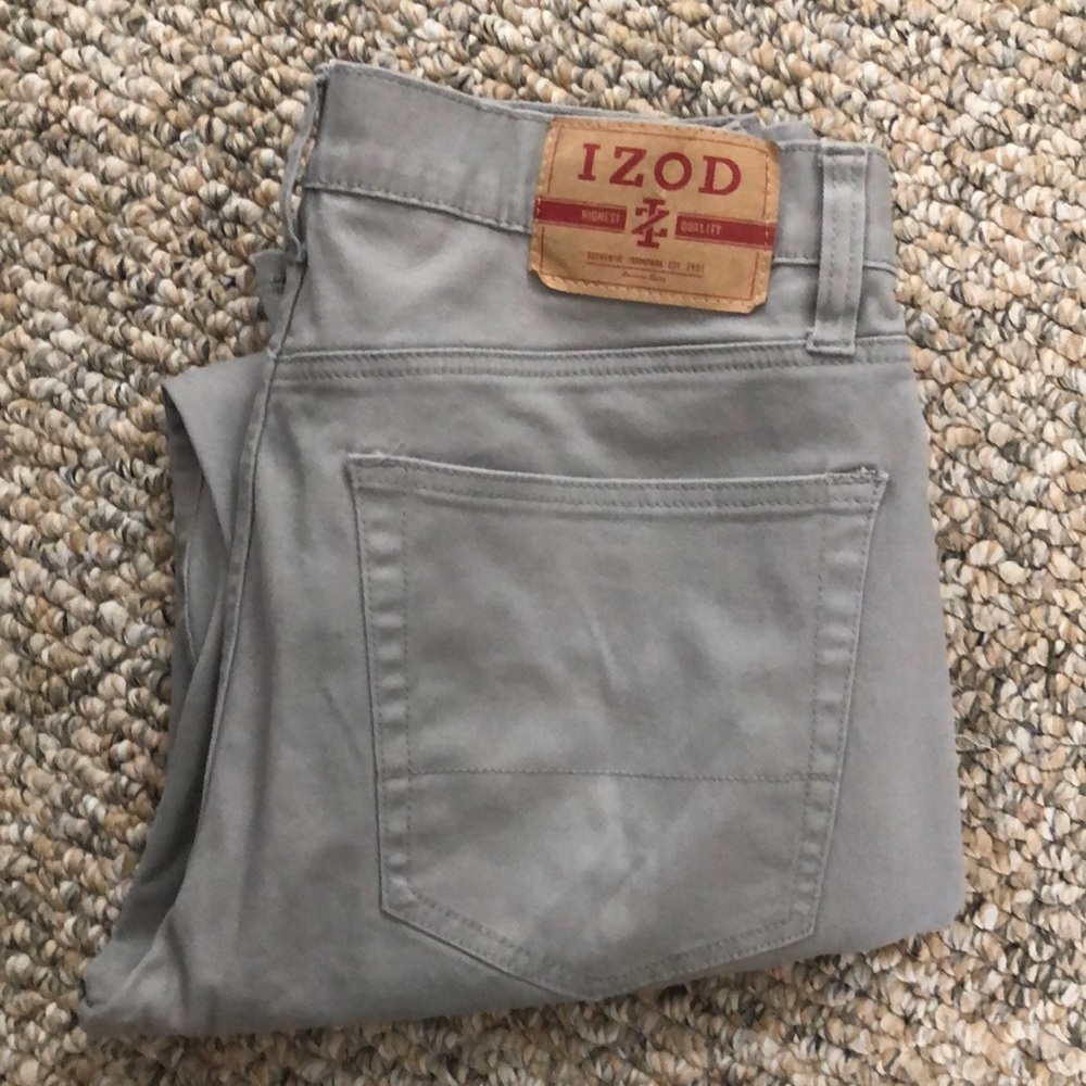 IZOD Gray Men’s Pants 34x32